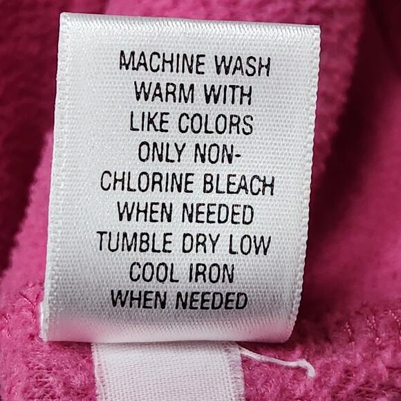 Croft & Barrow Sport Sweater Womens XL Pink Fleece Snowman Christmas Pullover - Picture 13 of 13